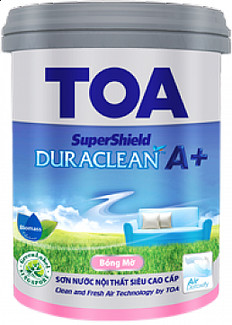 Sơn nội thất BÓNG MỜ cao cấp SUPERSHIELD DURACLEAN A+ 