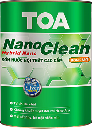 Sơn nội thất BÓNG MỜ TOA NANOCLEAN 