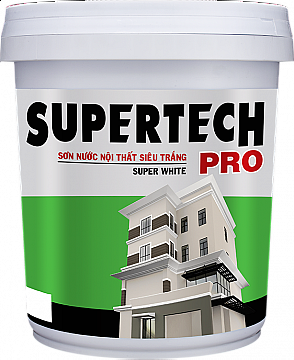 Sơn nội thất SIÊU TRẮNG SUPERTECH PRO 