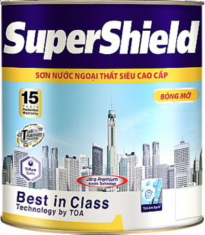 Sơn ngoại thất siêu cao cấp SUPERSHIELD BÓNG MỜ 