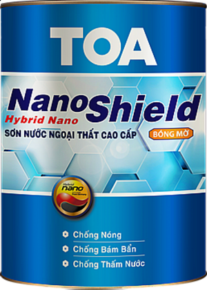 Sơn ngoại thất cao cấp TOA NANOSHIELD 