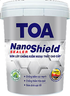 Sơn lót chống kiềm ngoại thất cao cấp TOA NANOSHIELD 