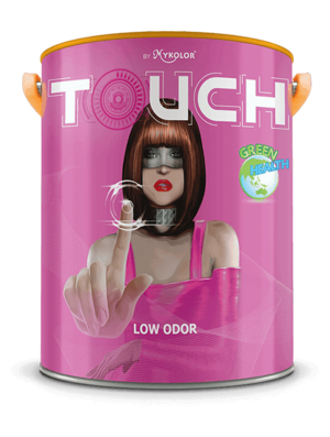 Sơn mùi tự nhiên nội thất MYKOLOR TOUCH LOW ODOR 