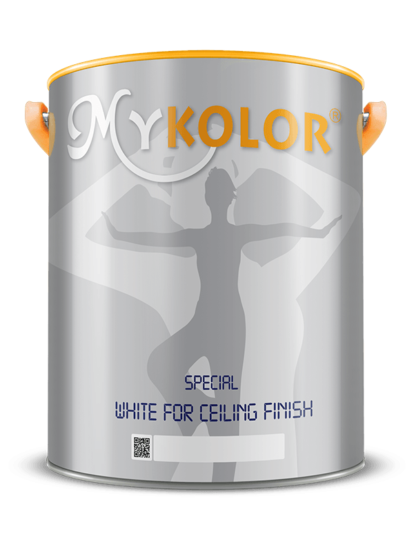 Sơn siêu trắng MYKOLOR SPECIAL WHITE FOR CEILING FINISH 